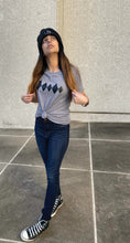 Load image into Gallery viewer, Flowy Argyle Triblend