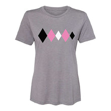 Load image into Gallery viewer, Flowy Argyle Multi Triblend