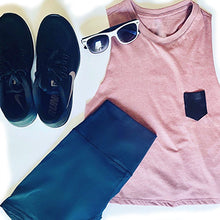 Load image into Gallery viewer, LIMITED EDITION Pocket Crop Racerback Tank
